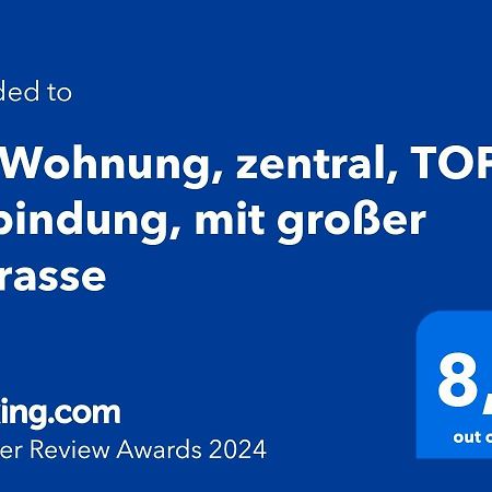 Eg Wohnung, Zentral, Top Anbindung, Mit Grosser Terrasse Dresden Exterior foto