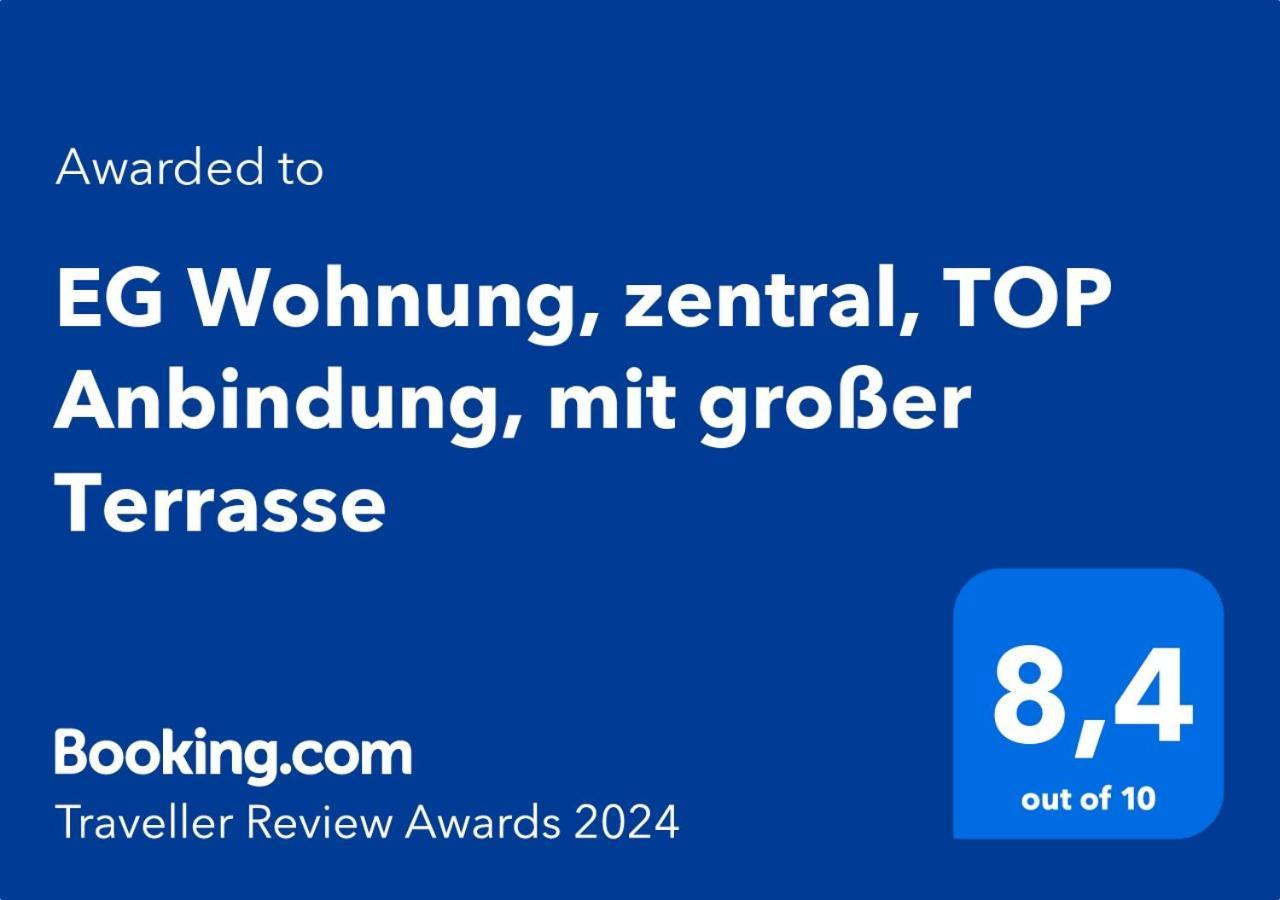 Eg Wohnung, Zentral, Top Anbindung, Mit Grosser Terrasse Dresden Exterior foto